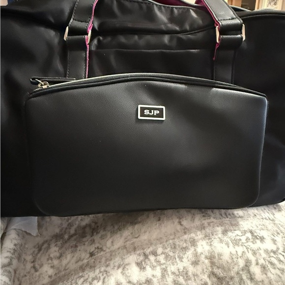 SJP by Sarah Jessica Parker Black and Pink Travel Bag - Picture 4 of 4